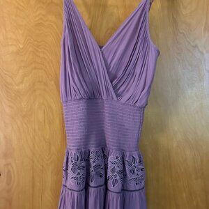 Ramy brook purple mini dress